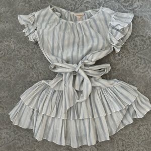 Rebecca Taylor striped mini dress